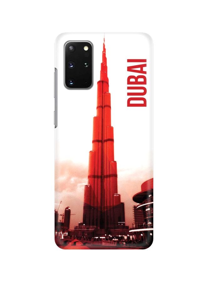 Stylizedd Classic Series Printed Slim Case For Samsung Galaxy S20+ Dubai - The Burj - Image 1