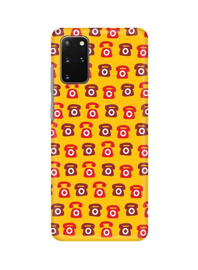 Stylizedd Classic Series Printed Slim Case For Samsung Galaxy S20+ Red Ringing Telephone - Image 1