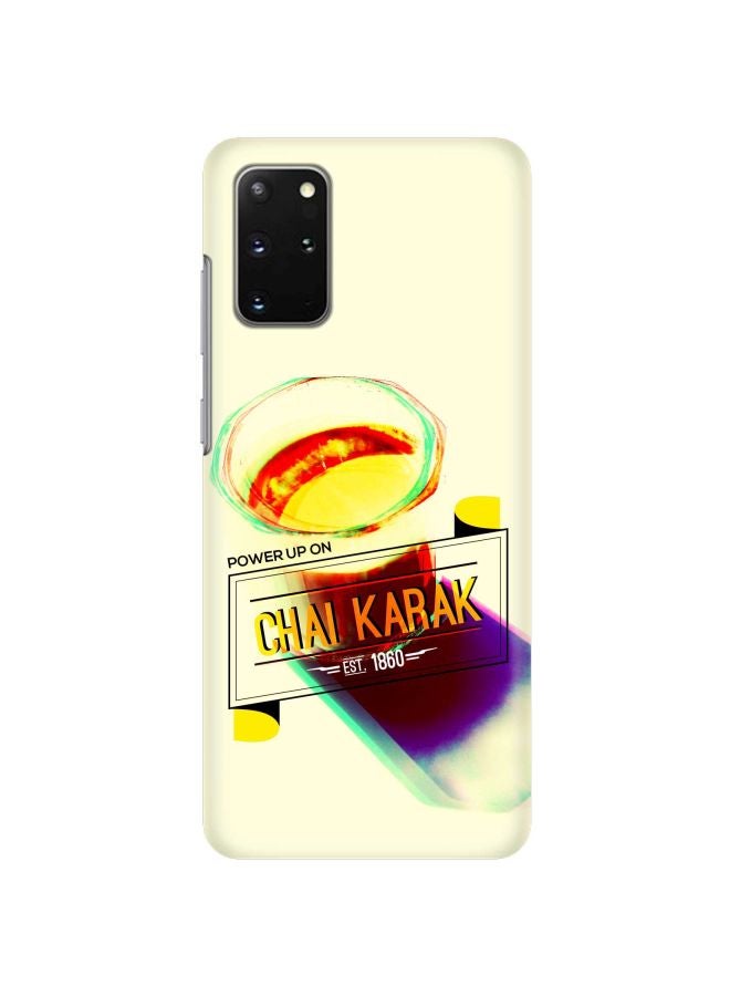 Stylizedd Classic Series Printed Slim Case For Samsung Galaxy S20+ Chai Karak - Image 1