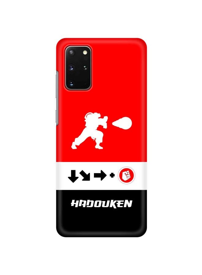 Stylizedd Classic Series Printed Slim Case For Samsung Galaxy S20+ Hadouken - Image 1