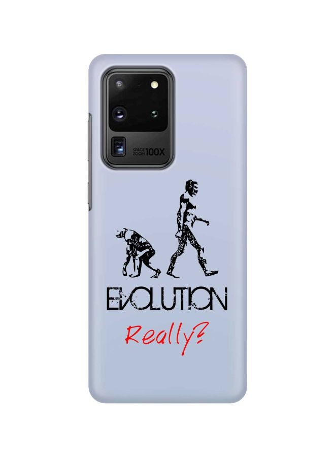 Classic Series Printed Case Cover For Samsung Galaxy S20 Ultra Evolution, Really