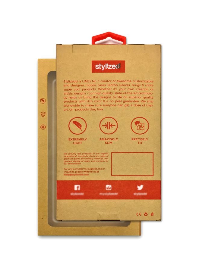 Stylizedd Classic Series Printed Slim Case For Samsung Galaxy S20+ Live Die Dubai - Image 2