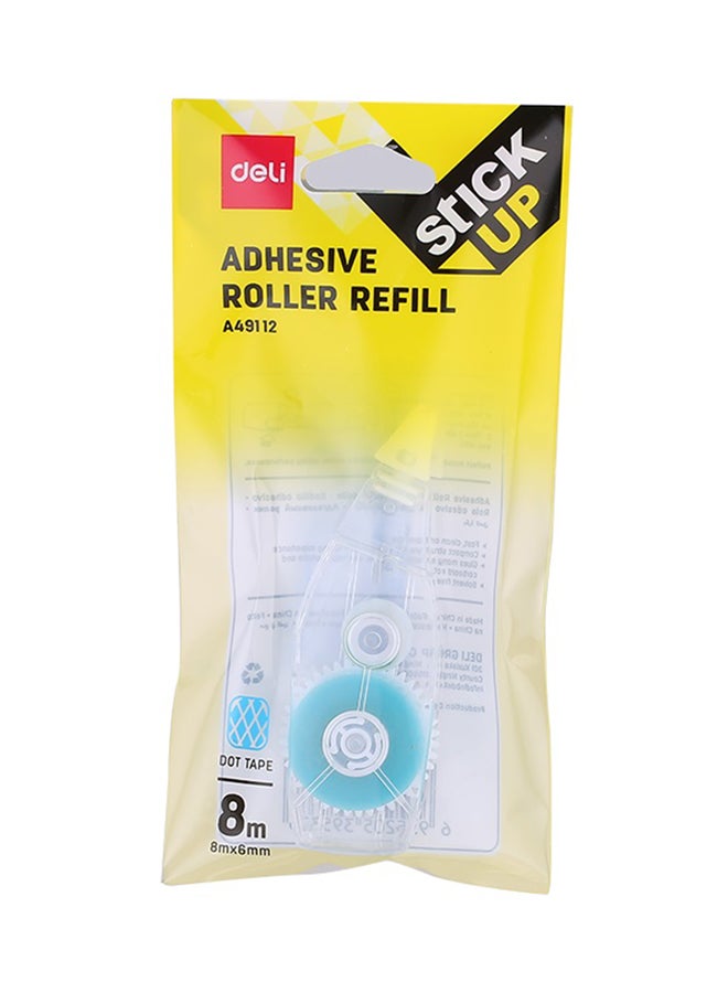 ديلي عبوة بكرة دوارة لاصقة شفاف