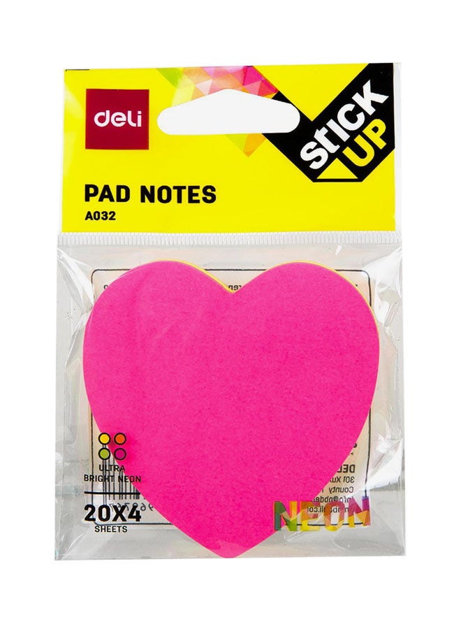 مفكرة ملاحظات لاصقة متعدد الألوان