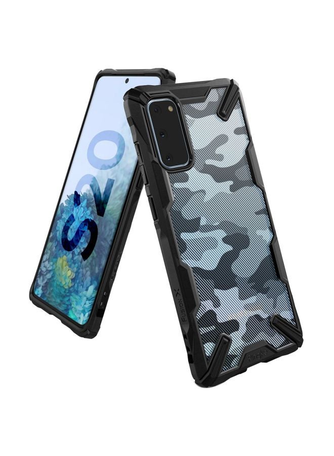 Ringke Fusion-X Case Cpver For Samsung Galaxy S20 Camo Black - Image 1