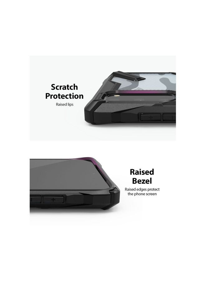 Ringke Fusion-X Case Cpver For Samsung Galaxy S20 Camo Black - Image 3