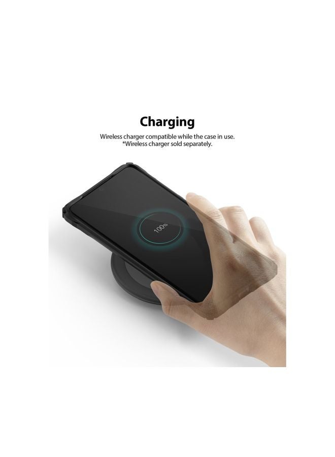 Ringke Fusion-X Protective Case Cover For Galaxy S20 Plus Black - Image 2