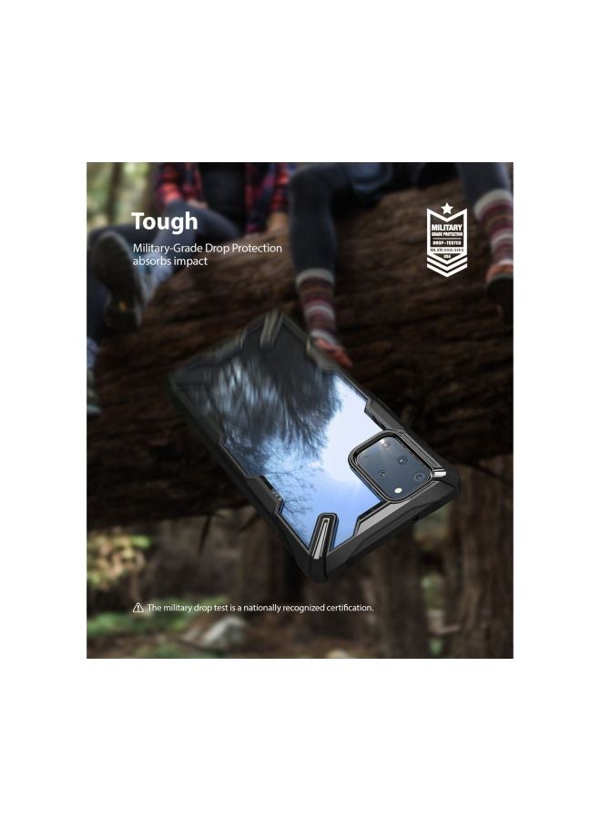 Ringke Fusion-X Protective Case Cover For Galaxy S20 Plus Black - Image 3