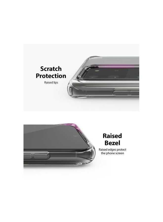 Ringke Fusion Protective Case Cover For Samsung Galaxy S20 Ultra Clear - Image 3