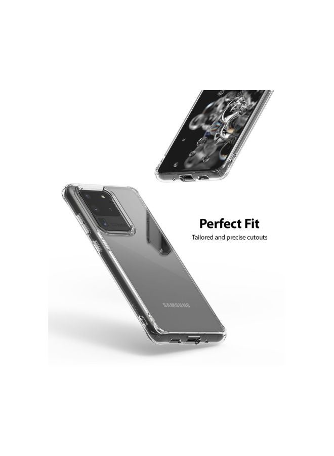 Ringke Fusion Protective Case Cover For Samsung Galaxy S20 Ultra Clear - Image 5
