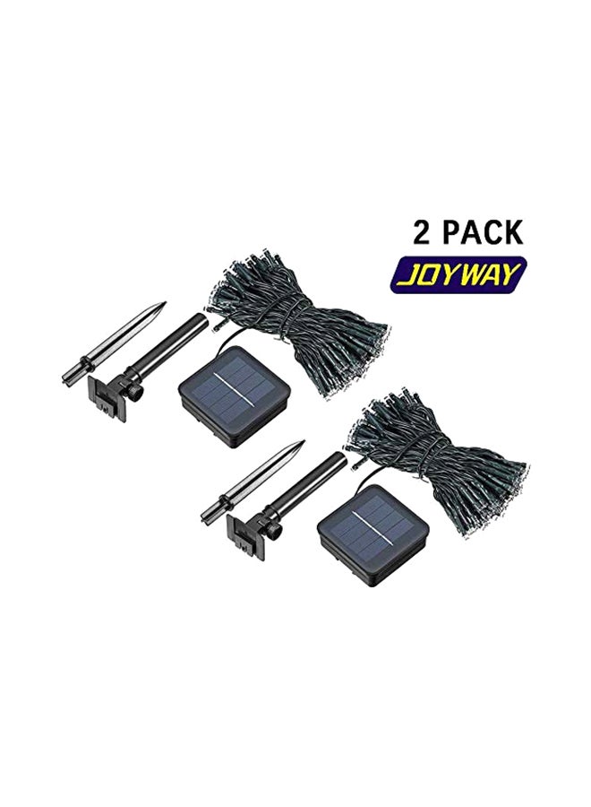Joyway - 2-Piece Carbon Solar String Light Set Gold 6.1x3.8x3.3inch - Image 1