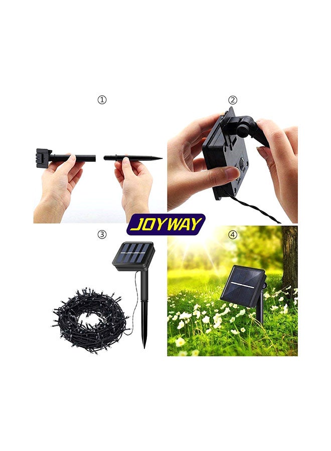 Joyway - 2-Piece Carbon Solar String Light Set Gold 6.1x3.8x3.3inch - Image 1