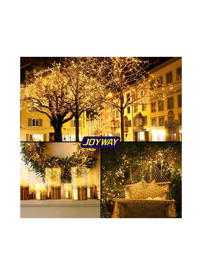 Joyway - 2-Piece Carbon Solar String Light Set Golden 5.8x4.5x2.1inch - Image 1