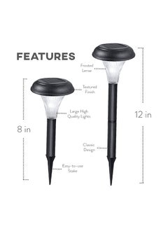 Joyway 3-Piece Carbon Solar Light Set White 12x8x5inch  - Image 2