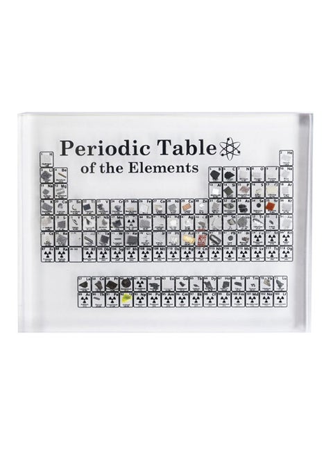 Acrylic Periodic Table Display White