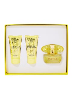 VERSACE Yellow Diamond Gift Set (EDT 50ml, Shower Gel 50ml & Body Lotion 50ml)  - Image 3
