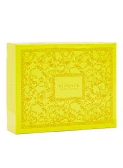 VERSACE Yellow Diamond Gift Set (EDT 50ml, Shower Gel 50ml & Body Lotion 50ml)  - Image 4