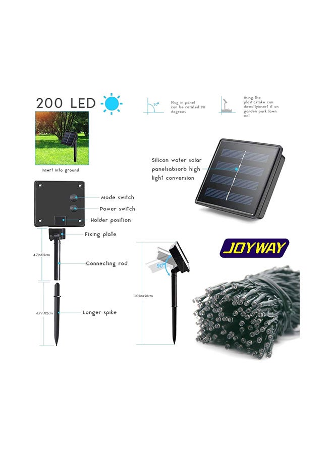 Joyway - Carbon Solar String Light Gold 6.9x3.9x3.7inch - Image 1