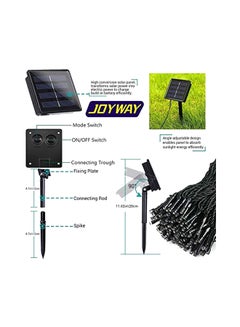 Joyway 2-Piece Carbon Solar String Light Set Gold 6.1x3.8x3.3inch  - Image 4