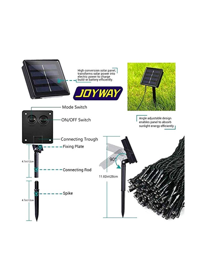 Joyway - 2-Piece Carbon Solar String Light Set Gold 6.1x3.8x3.3inch - Image 1