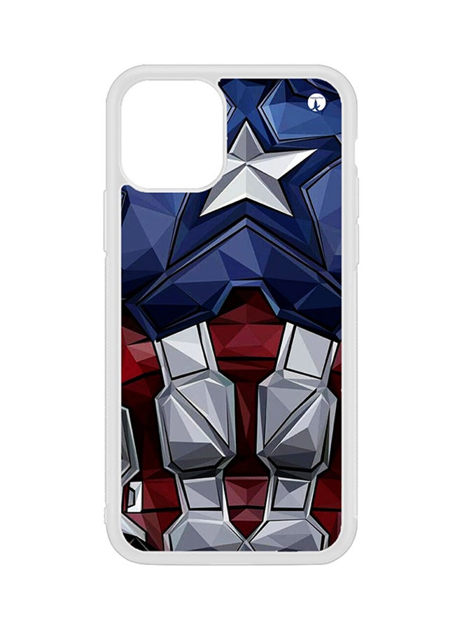 Protective Case Cover For Apple iPhone 11 Pro Max Blue/Red/White