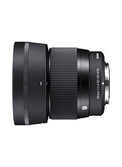 SIGMA 56Mm F1.4 DC DN Contemporary Lens For Canon EF Mount Black  - Image 1