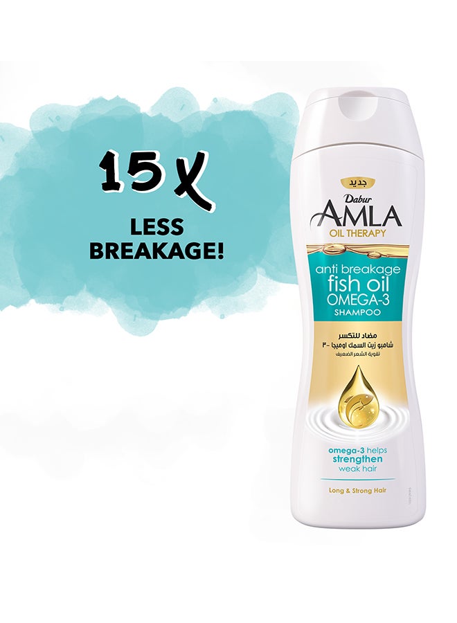Dabur - Amla Antibreakage Fish Oil Shampoo 400ml - Image 1