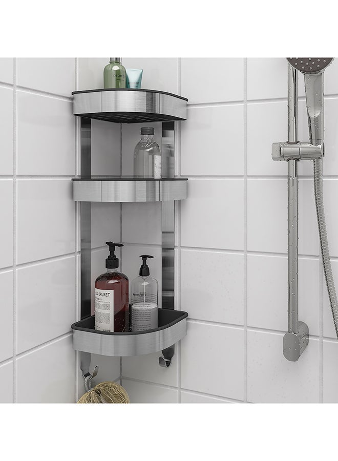 Brogrund Corner Wall Shelf Unit Multicolor 19x19x58cm - Image 3