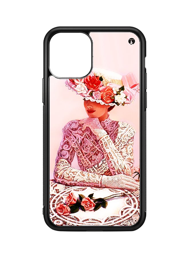 BP Protective Case Cover For Apple iPhone 11 Pro Max Vintage Art (Black Bumper)