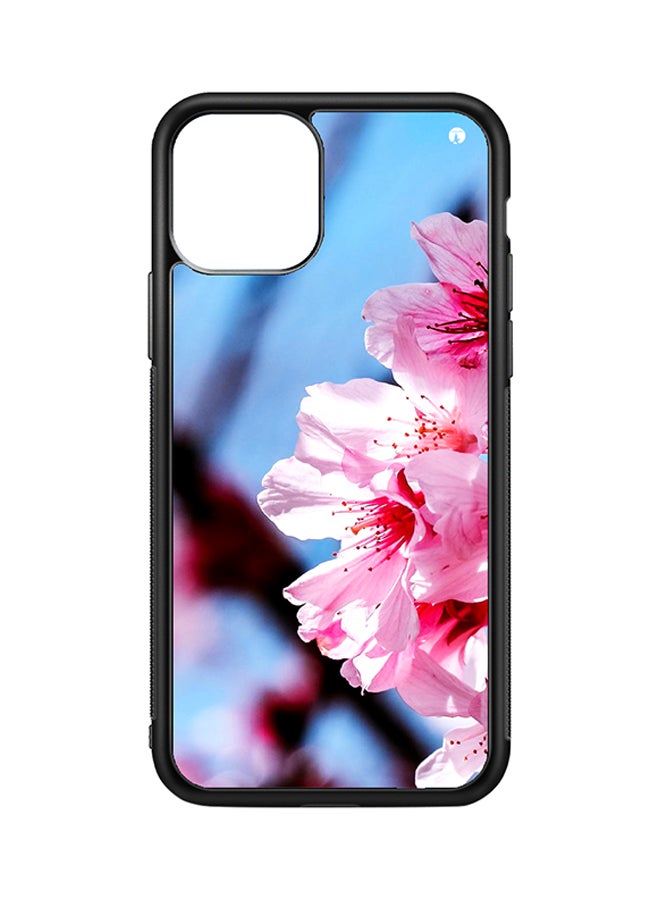 BP Protective Case Cover For Apple iPhone 11 Pro Max Flowers (Black Bumper)