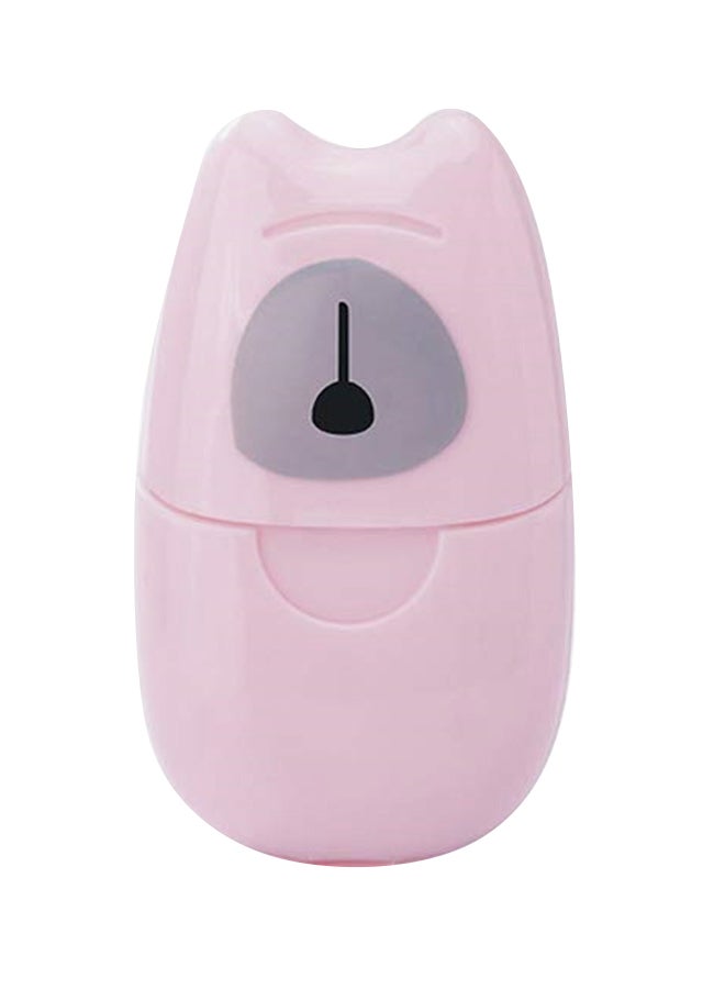 Beauenty Portable Disposable Paper Soap Box YPZ1307 Pink - Image 1