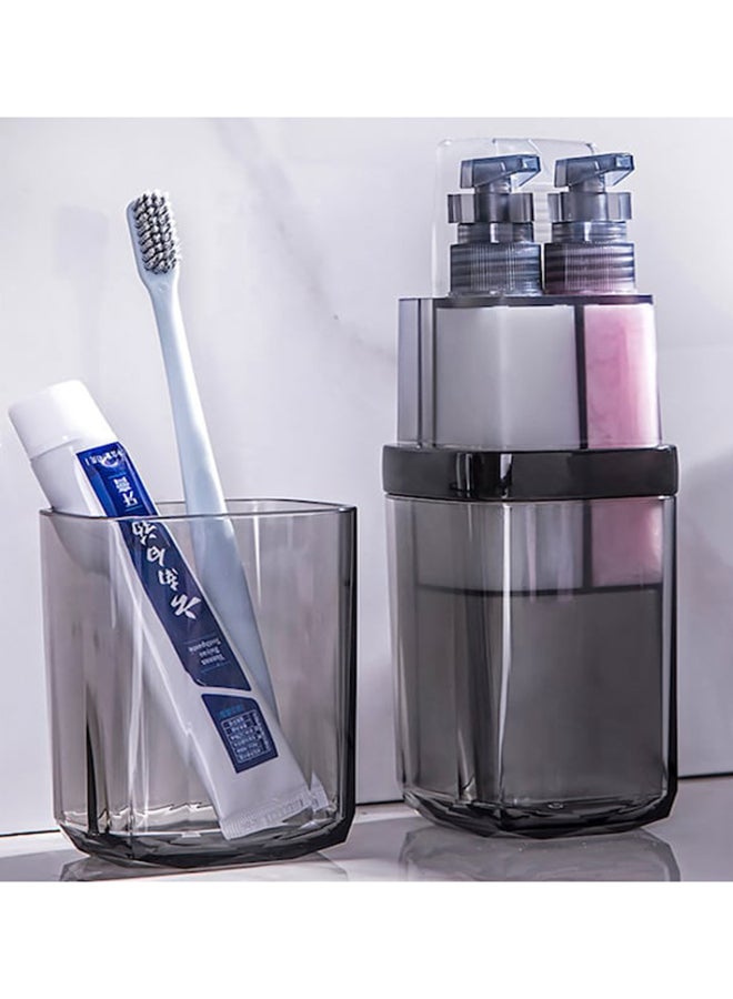 Beauenty 6-Piece Portable Toothbrush Box Set Grey 7.2x20.5x6.5cm  - Image 4