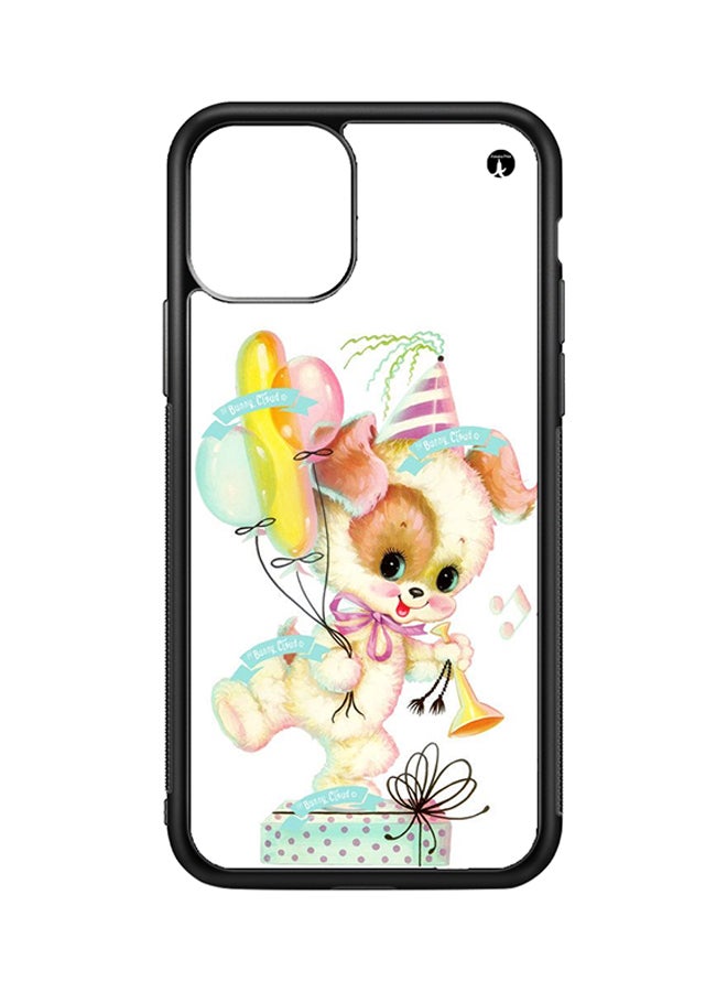 BP Protective Case Cover For Apple iPhone 11 Pro Max A Dog (Black Bumper)