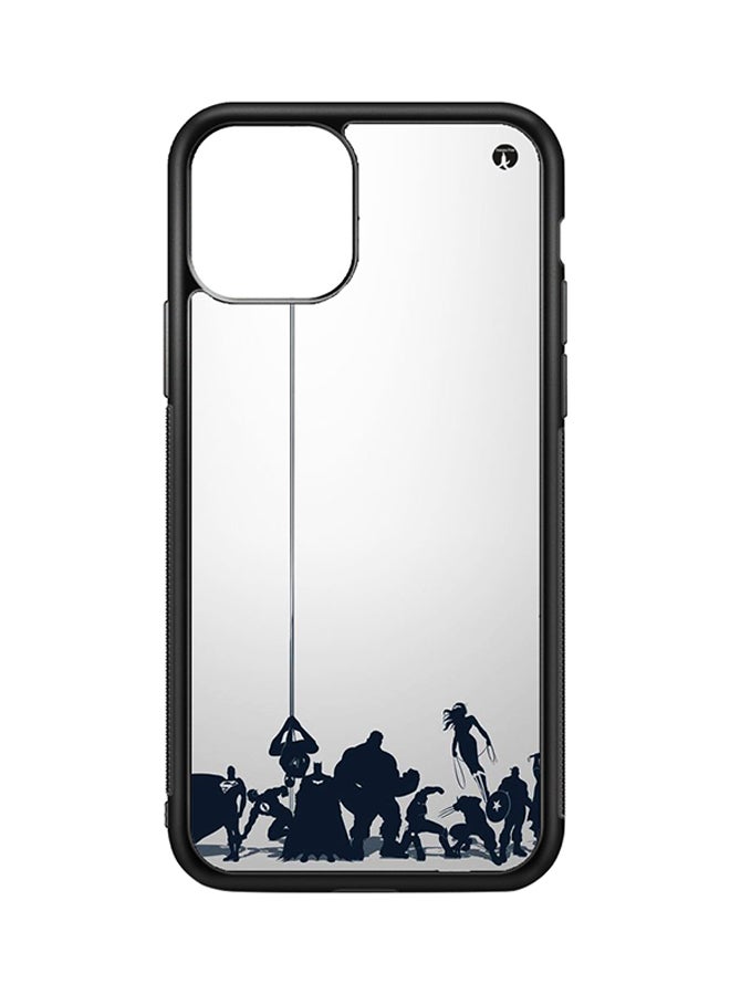 بي بي غطاء حماية واقٍ لهاتف أبل آيفون 11 برو ماكس رمادي/أسود