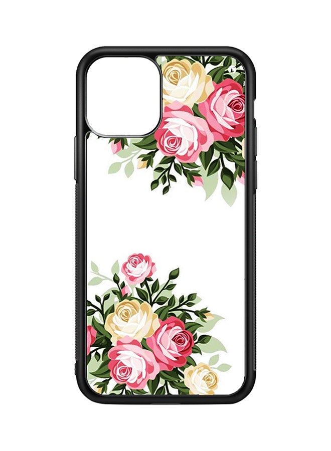 غطاء حماية واقٍ لهاتف أبل آيفون 11 برو ماكس زهور