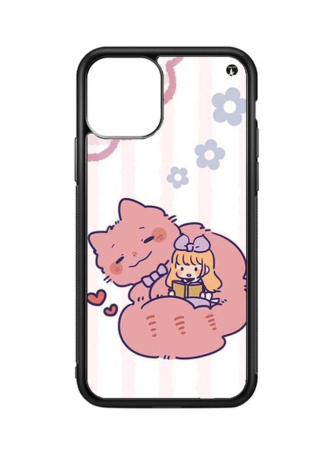 BP Protective Case Cover For Apple iPhone 11 Pro Max A Girl (Black Bumper)