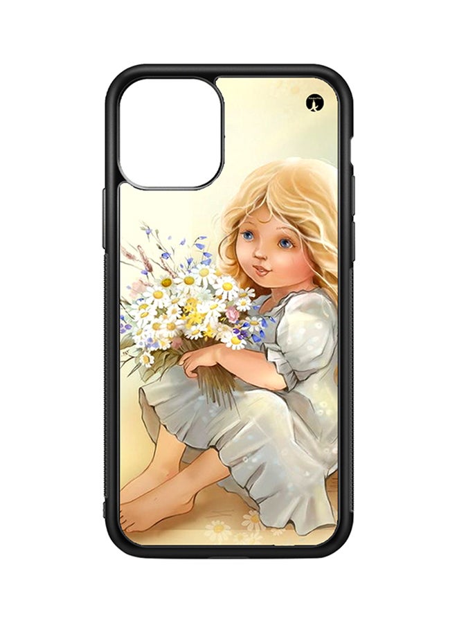 BP Protective Case Cover For Apple iPhone 11 Pro Max A Girl (Black Bumper)