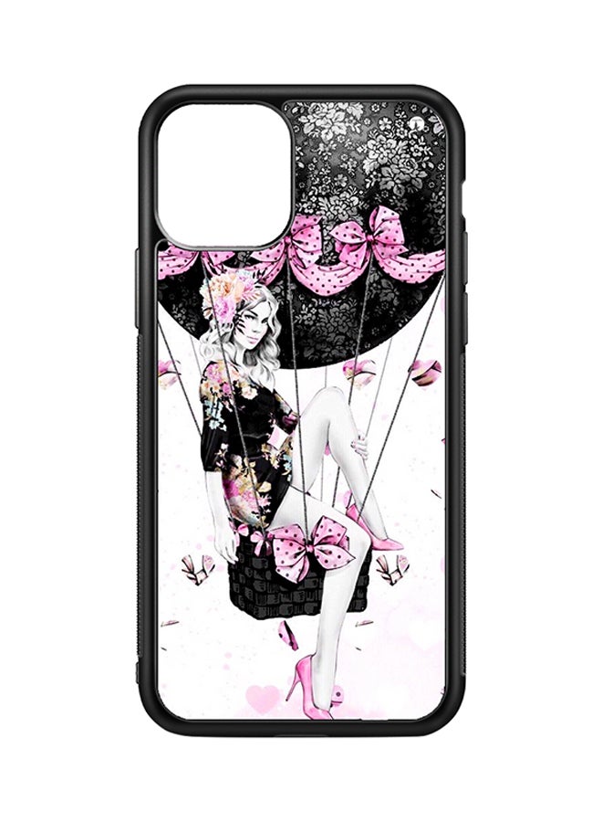 BP Protective Case Cover For Apple iPhone 11 Pro Max A Woman (Black Bumper)