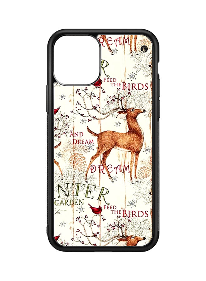 BP Protective Case Cover For Apple iPhone 11 Pro Max A Deer (Black Bumper)