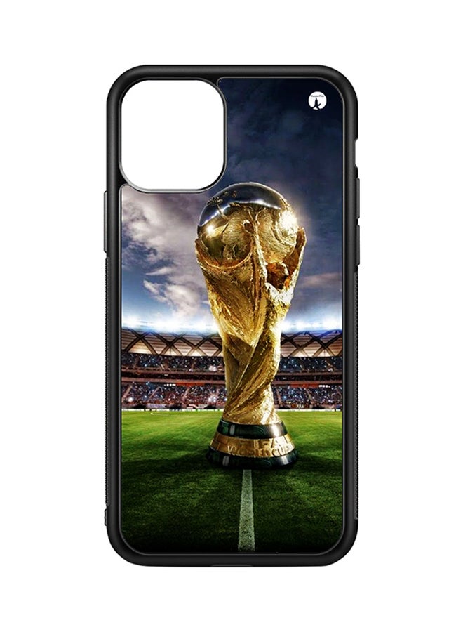 BP Protective Case Cover For iPhone 11 Pro Max Fifa World Cup (Black Bumper)