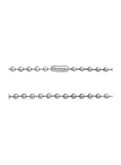 BLING JEWELRY Stainless Steel Shot Bead Ball Chain Necklace  - Image 2