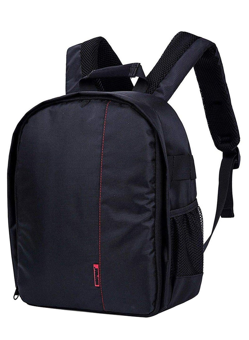 Rubik Professional Waterproof Shoulder Camera Backpack Black/Red  - Image 1