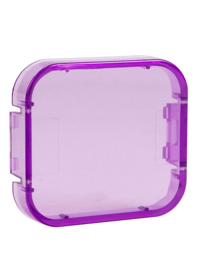 Underwater Protective Lens Cover Cap Purple  - Image 2