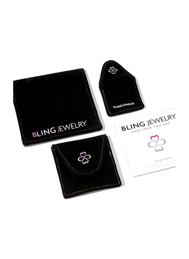 BLING JEWELRY - Pearl Studded Clip On Earrings - Image 1