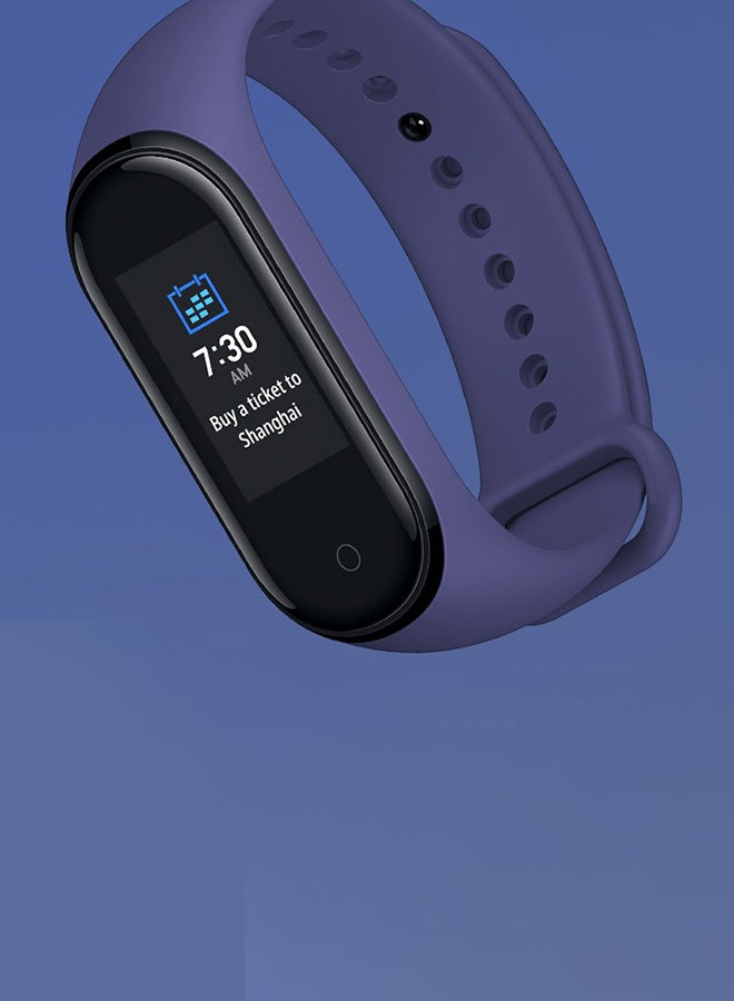 Xiaomi - Mi Band 4 Waterproof Fitness Tracker Global Version Blue - Image 1