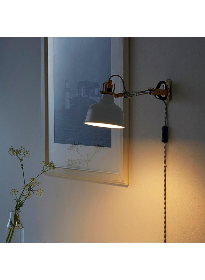 RANARP Led Wall Lamp White 7x14x12centimeter - Image 3