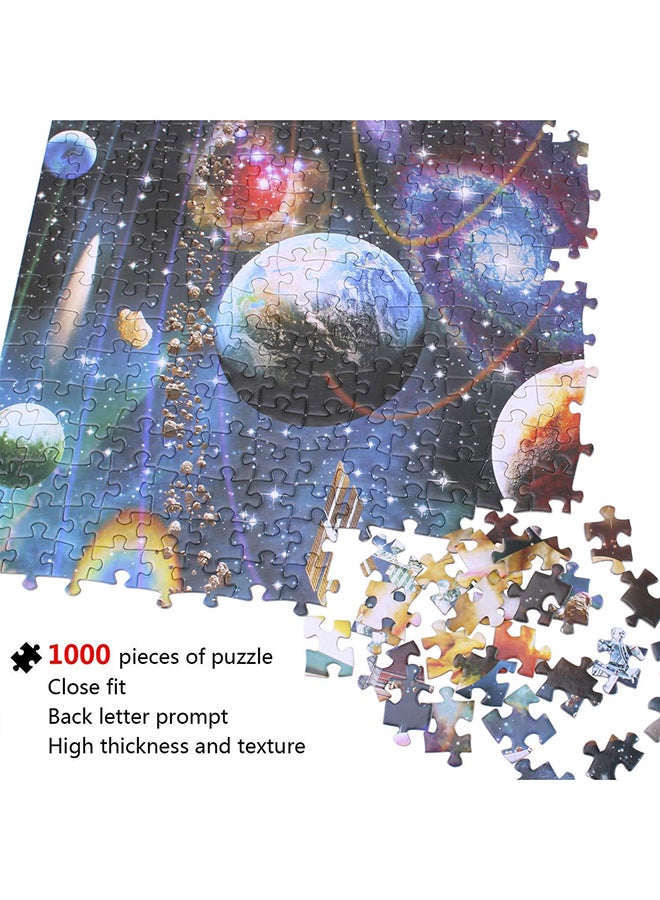 بازل أحجية تركيب الصور بتصميم مستوحى من الفضاء من 1000 قطعة - Image 4