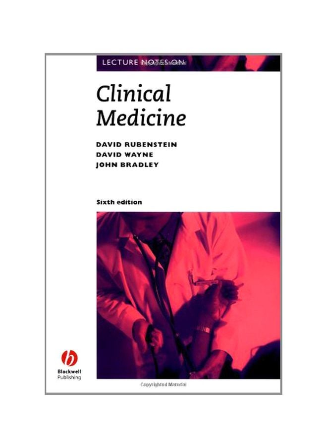 Lecture Notes On Clinical Medicine Paperback English by David Rubenstein - 27-01-2003 