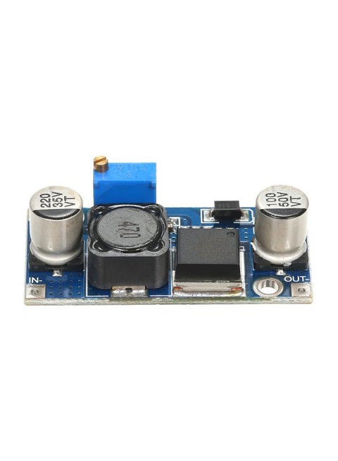 Voltage Regulator Module Converter Blue/Silver 21x43mm