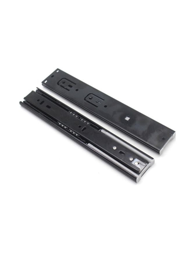 Generic 2-Piece Drawer Slides Black 16inch  - Image 3